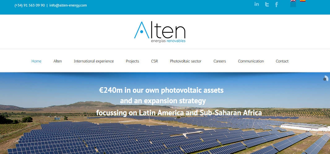 ALTEN Energías Renovables